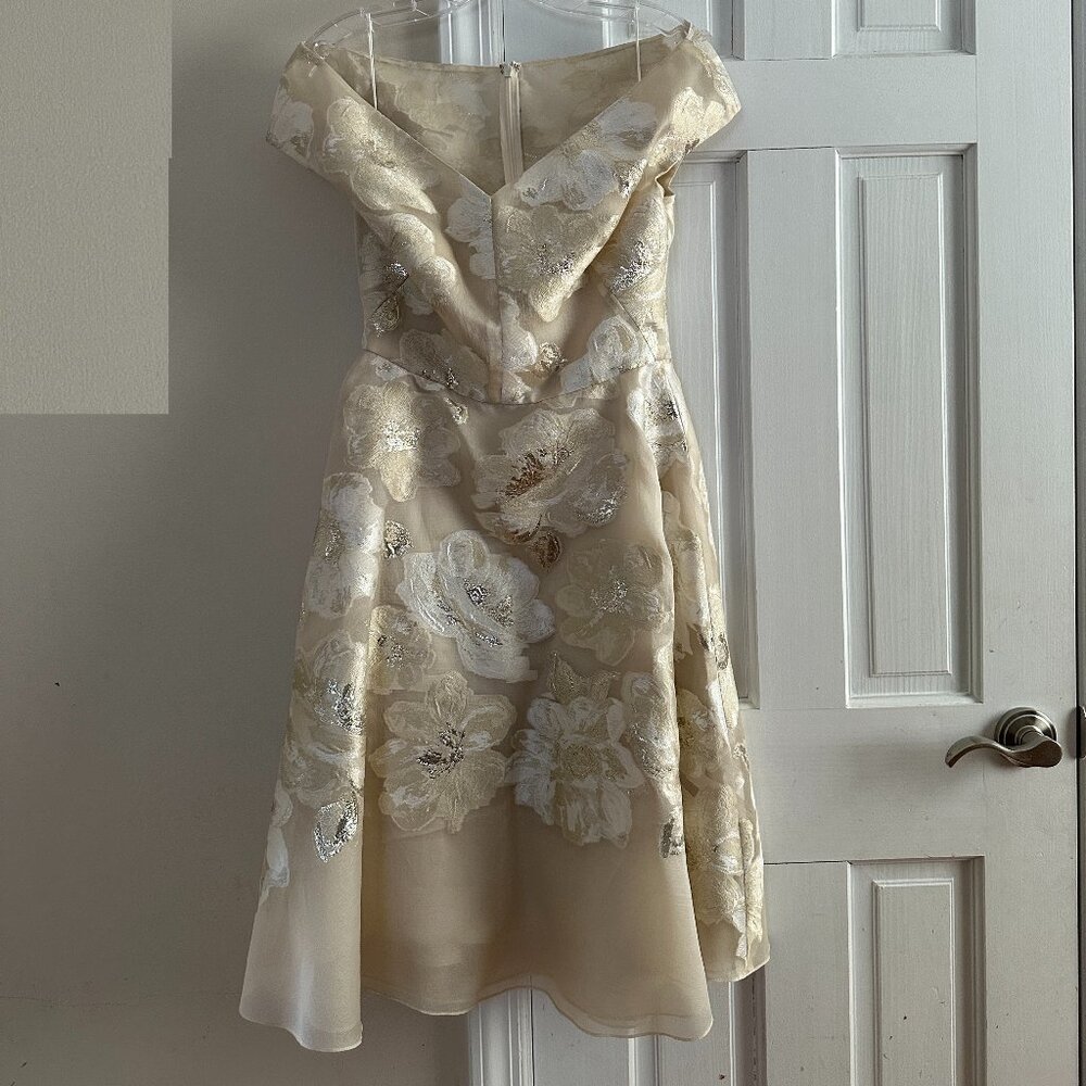 Gold Custom Dress for Formal Event size 6